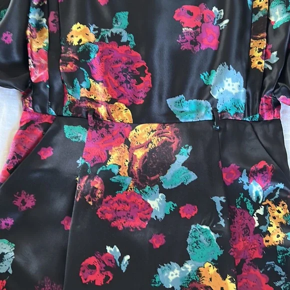 🌟 Catherine Malandrino Floral Belted Dress, Size 2 - Picture 5 of 10